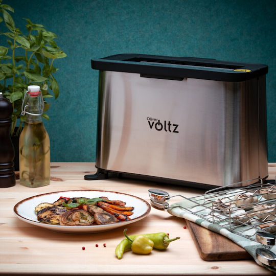 Voltz Тостер Двуместна 1700W Черен