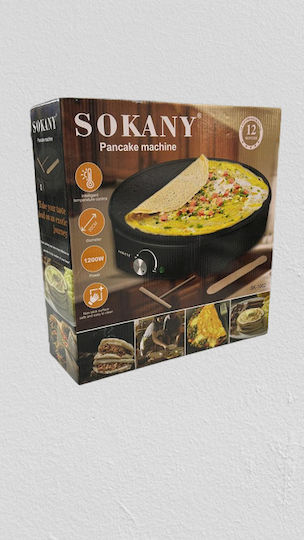 Sokany SK-1002 Crepe-Maschine 30cm Inox 1200W