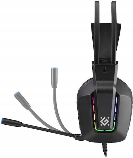 Defender Готик На Ушите Гейминг Слушалки с USB Свързаност