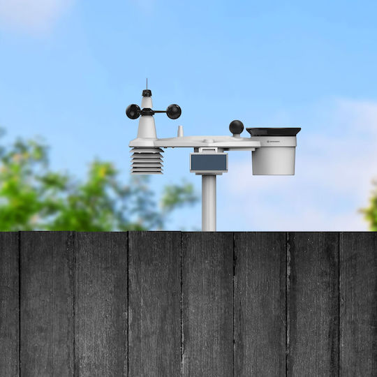 Bresser Wifi 7003520 Drahtlos Wetterstation Digital Tischplatte Gray