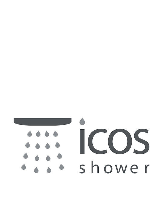 Icos Hydro-Massage-Säule Silber