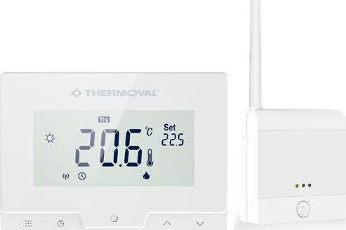 Thermoval Digital Thermostat with Touch Screen