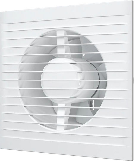 Ecovent Епитихиен Вентилатор За Баня 125mm Бял