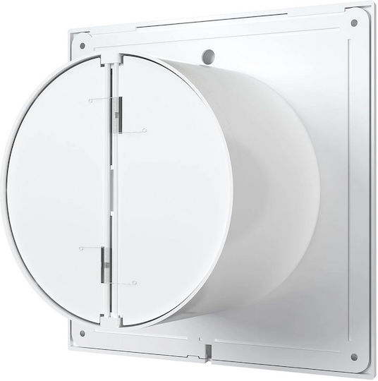 Ecovent Епитихиен Вентилатор За Баня 125mm Бял