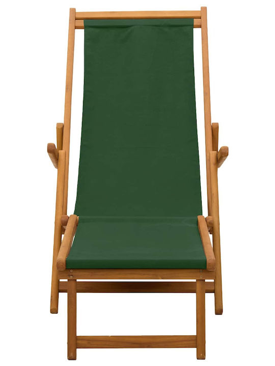 Doppelter Hölzernes Garten- und Pool-Liegestuhl Beige 2 Stück 61x155x95cm