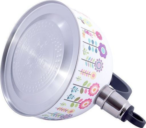 Kamille Kamille Rostfreier Stahl Teekanne Grau 1800ml