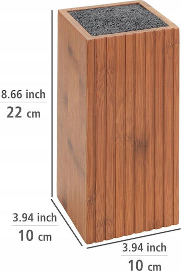 Wenko Bamboo Knives Stand Wenko Bamboo Knives Stand
