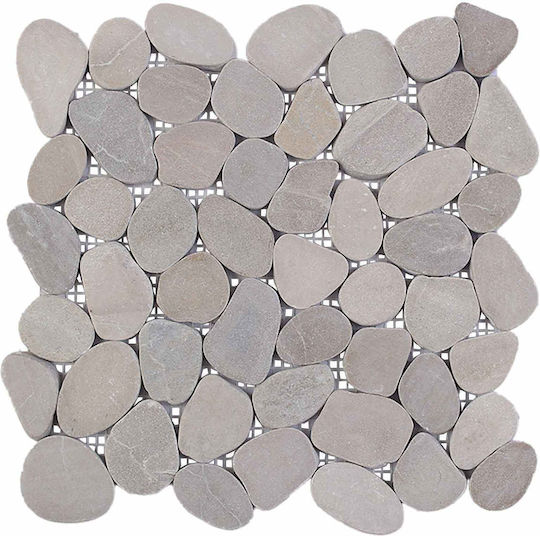 vidaXL 42033534 Plăci de podea / de perete pentru interior Matt 30x30cm Taupe