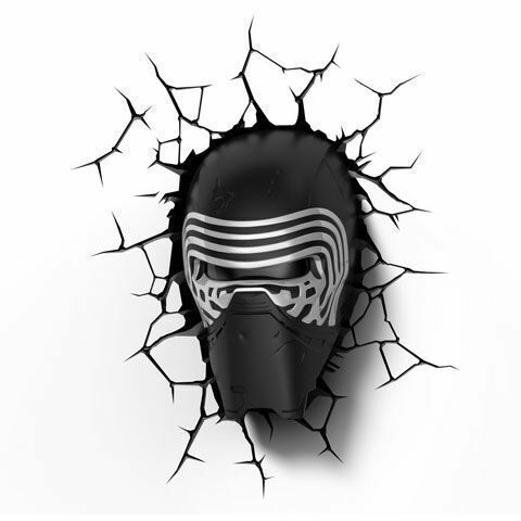 3DLightFX Παιδικό Φωτιστικό Τοίχου Led Πλαστικό Star Wars Kylo Ren 3D