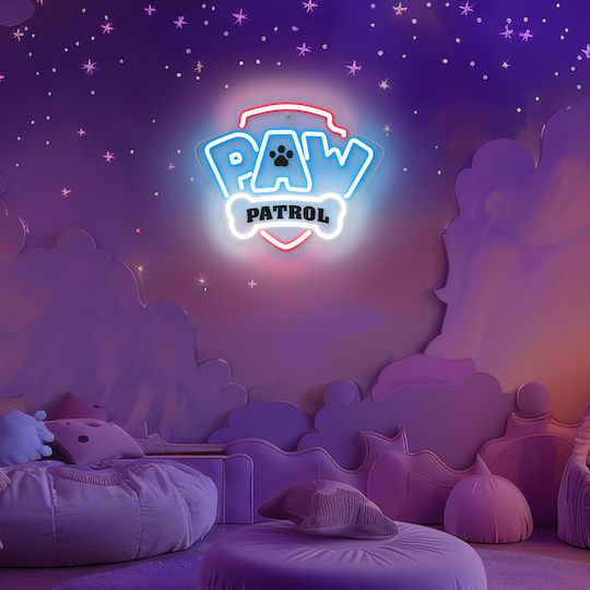 Hängendes Neon-LED Paw Patrol auf Plexiglas Logo Ow-130146 5902983629474