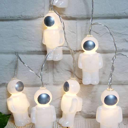 Aca Guirlandă de lumină pentru copii Lumini LED Plastic Astronaut