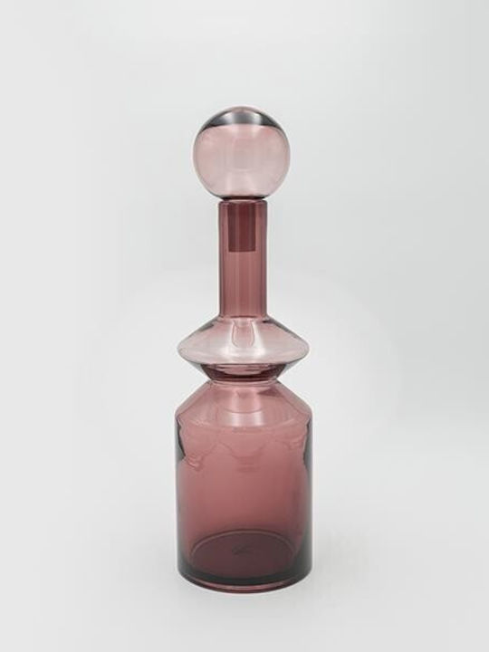 Carafă de servire din Sticlă cu dop Violet