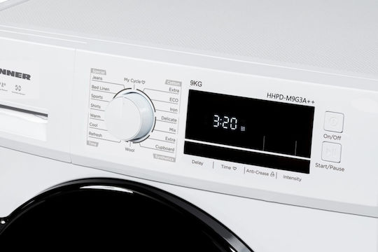 Heinner HHPD-M9G3A++ Tumble Dryer 9kg with Heat Pump