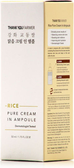 Thank You Farmer Rice Pure Cream Creme Gesicht 50ml