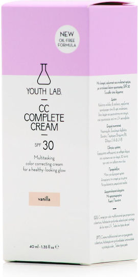 Youth Lab. Complete CC Vanilla Light Cream Face Day with SPF30 40ml