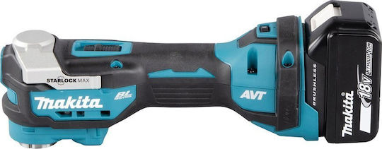 Makita DTM52RFJX1 Oscillating Multi Tool Brushless 18V 2x3Ah with Speed Setting