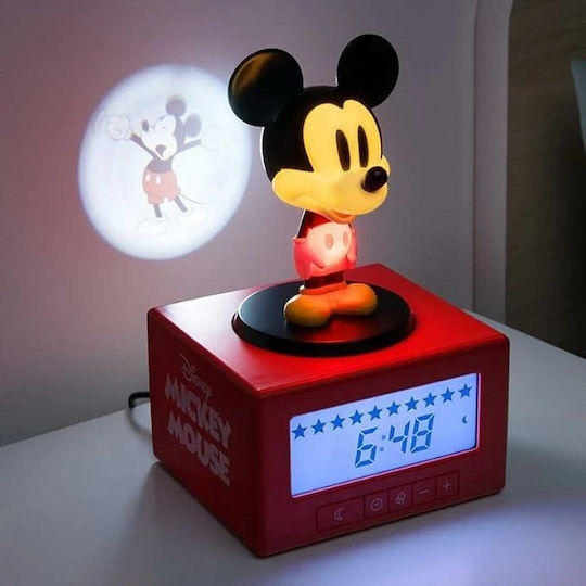 Paladone Disney Kinderzimmer Dekorationsaccessoires Schreibtischuhr Rote