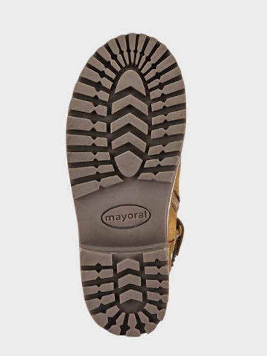 Leder Kinderstiefel Gelbe