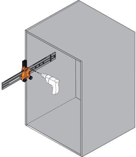 Blum Möbelbeschläge Höhenverstellmechanismus Führungen Schubladen Bremsen Platten Adapter