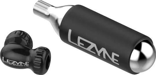 Lezyne Co2 Pump Twin Speed Drive Cnc 25g 1-C2-TSPDR-V204 Pompa de aer pentru biciclete Inflator Co2 Mână