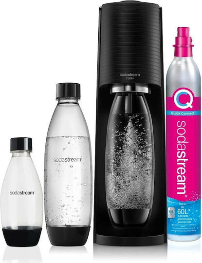 Sodastream Terra Комплект Производители На Сода 5 Брой Черен