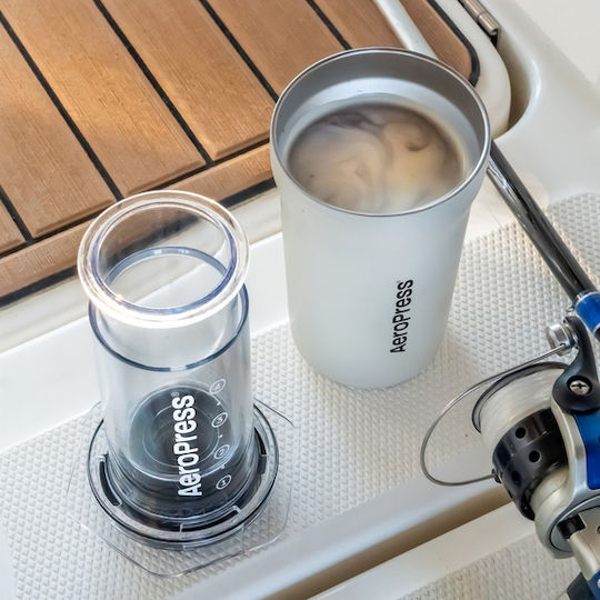 Aeropress Go Plus Reisesystem Beige