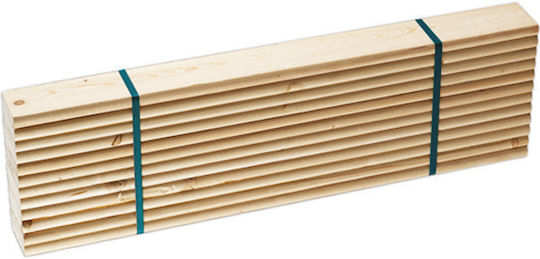 Set of Bed Slats Fir 152cm Width