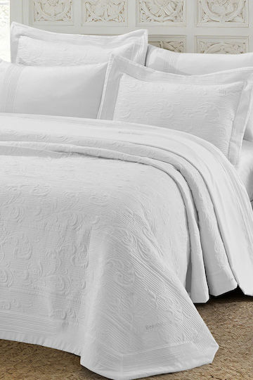 Beauty Home Art 12508 Bridal Set Double with 2 Pillowcases 230x250 cm