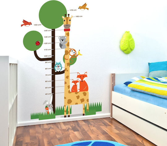 Walplus Ръстомер за деца и бебета Animals Зелен