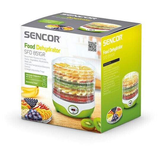 Concept Lebensmittel-Dehydrator mit 12 Regalen