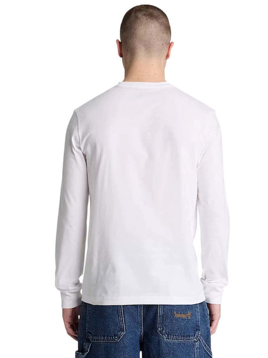 Dunstan River Long Sleeve Blouse White