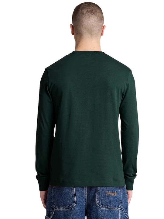 Dunstan River Long Sleeve Blouse Green