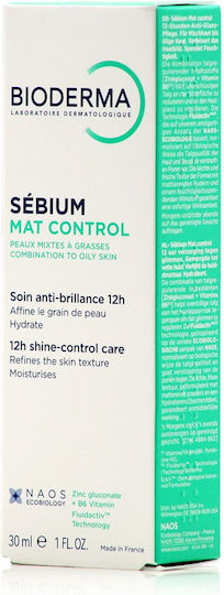 Bioderma Sebium Mat Control Moisturizing Face Cream For Oily Skin