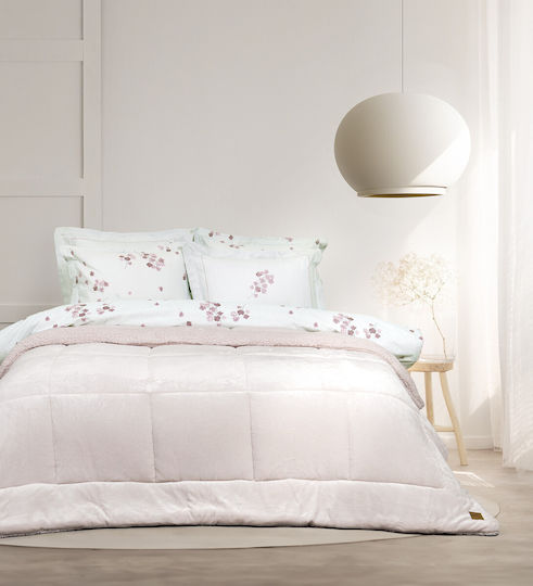 Nima Bettbezug Einzelbett 160x220cm Cira Nude Pink 710 GSMGsm