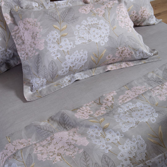 Nef-Nef Homeware Завивка Супер двойна 240x230см Darling Сива