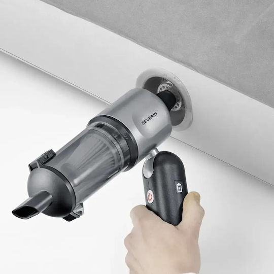 Severin S-power Duoboost Wiederaufladbares Handstaubsauger 11.1V Schwarzes