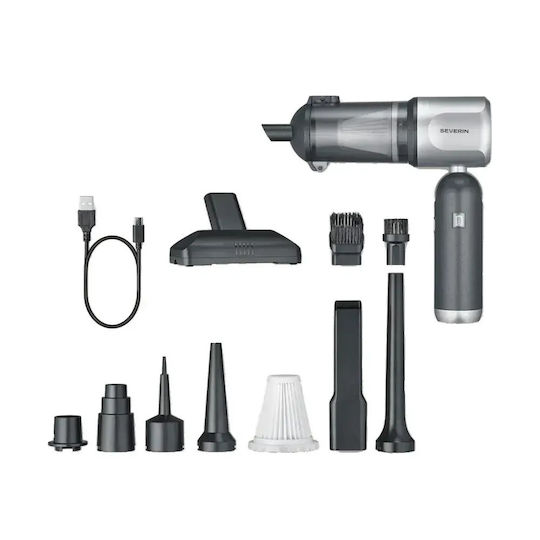 Severin S-power Duoboost Aspirator de mână reîncărcabil 11.1V Gri