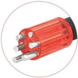 Baracuda Sw17c Indicator de mușcătură cu contragreutate Swinger 4 Culori Jack Plug
