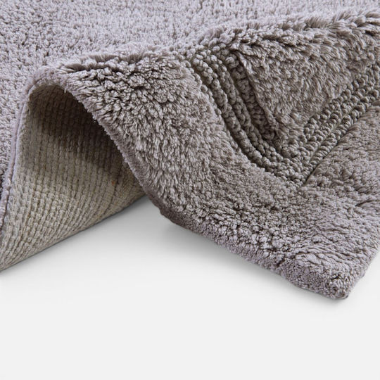 Nef-Nef Homeware Non-Slip Cotton Bath Mat Aegean Iceberg 70x120cm