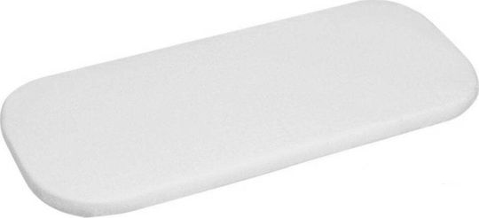 Matex Baby Sheet Cradle Cotton Fitted White 35x75cm
