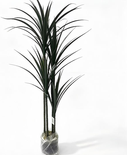 Artificial Decorative Dracaena Marginata Plant 130cm – Elegant Green Decoration Realistic Look Maintenance-Free Living Room Office Lounge