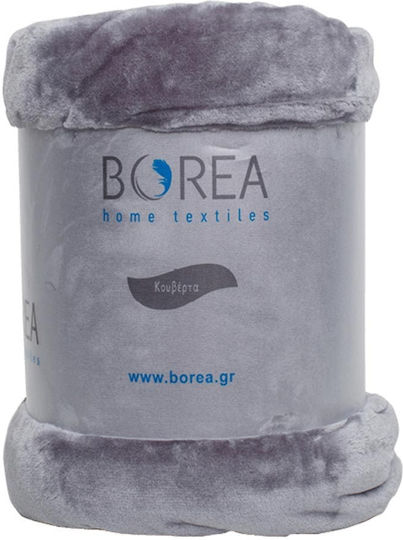 Borea K-4 Velvet Blanket Single 150x220cm Beige