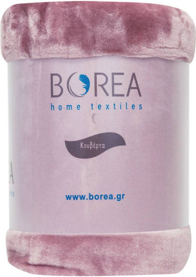 Borea K-4 Velvet Blanket Single 150x220cm Beige