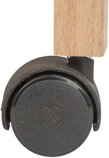 Wenko SP01 15970976 Boden Badezimmerregal Hölzernes Braune