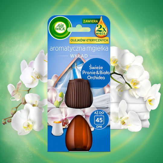 Airwick Lumânare Aromatică Oils în Borcan cu Miros de Orhidee