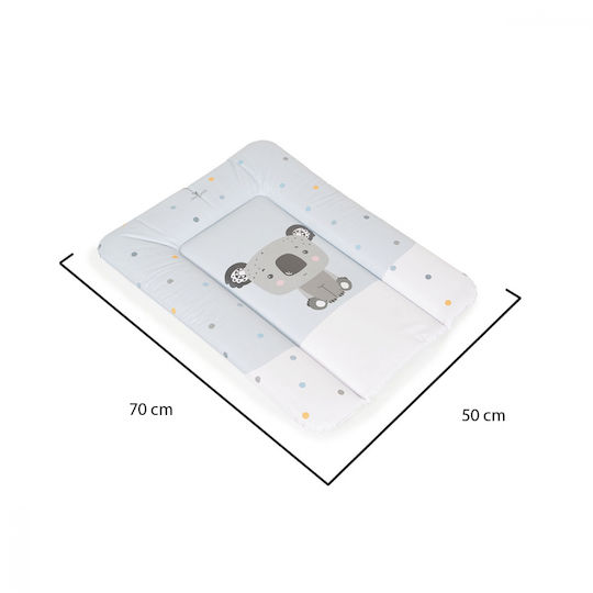 Cangaroo Soft Changing Pad Koala din plastic Albastru deschis 50x70cm