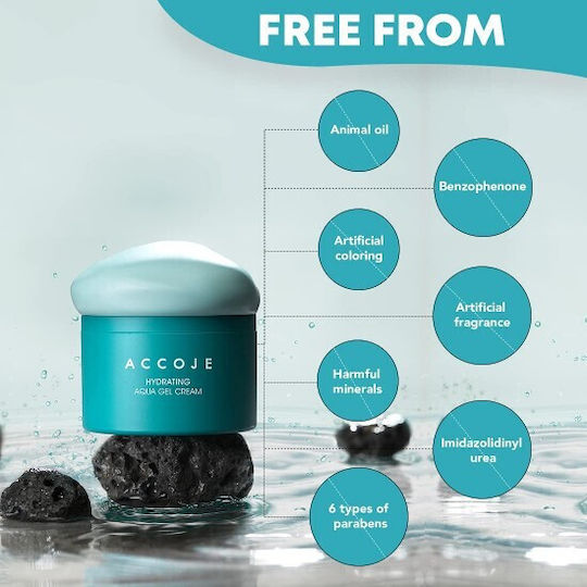 Accoje Gel Gesicht mit Aloe Vera 50ml