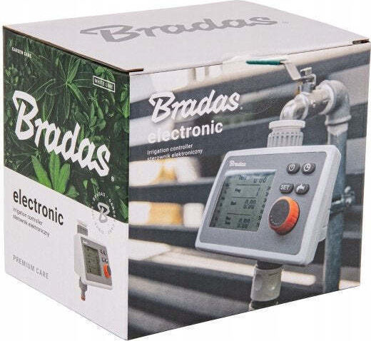 Bradas Programator de irigare cu baterie