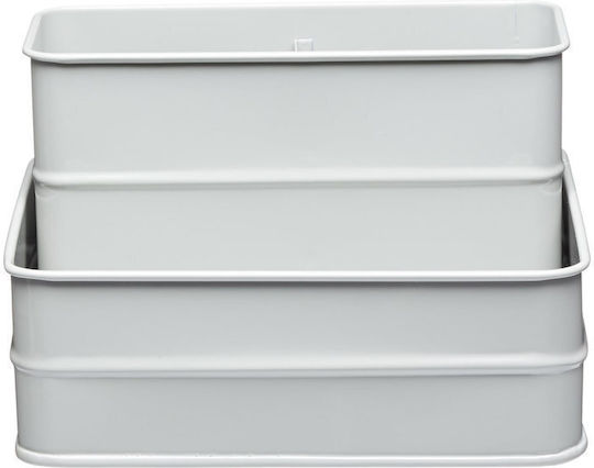 Kitchen Craft Organizator pentru chiuveta de bucătărie din metal gri 17x14x11cm Kitchen Craft Organizator pentru chiuveta de bucătărie din metal gri 17x14x11cm