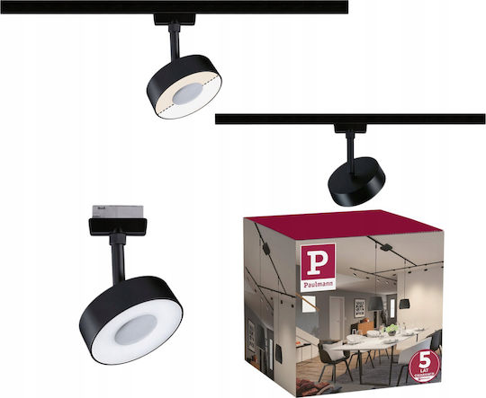 Paulmann LED Топло Бяло Спот В Черен Цвят